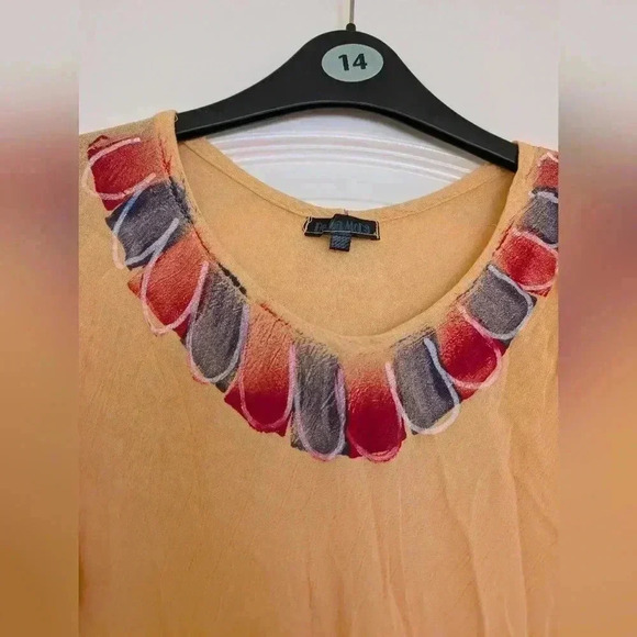 Vintage Bella moda one size beach cover up - Picture 3 of 5